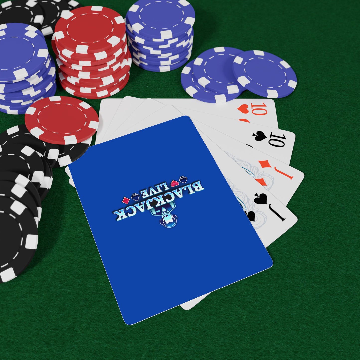 Blackjack Live Playing Cards